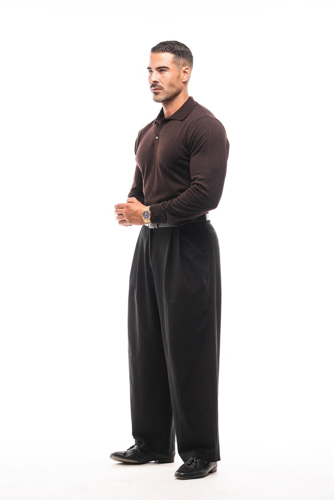 POLO PUNTO MANGA LARGA