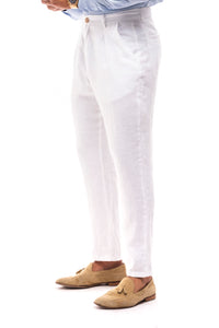 PANTALÓN LINO PINZA