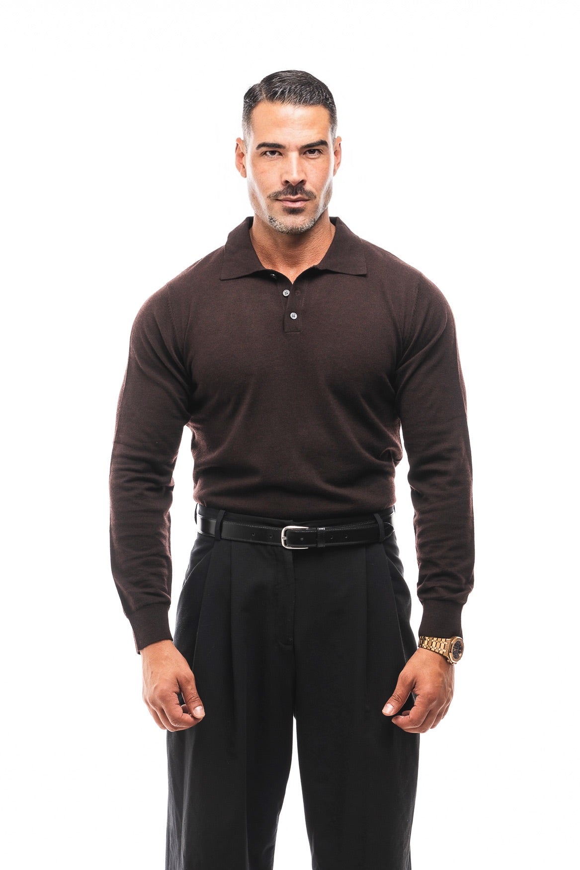 POLO PUNTO MANGA LARGA