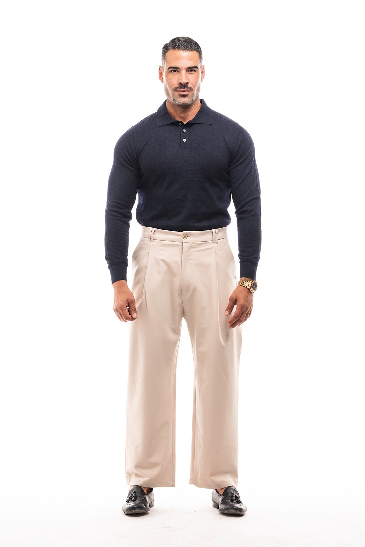 POLO PUNTO MANGA LARGA