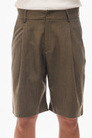 PANTALÓN BERMUDA PINZAS