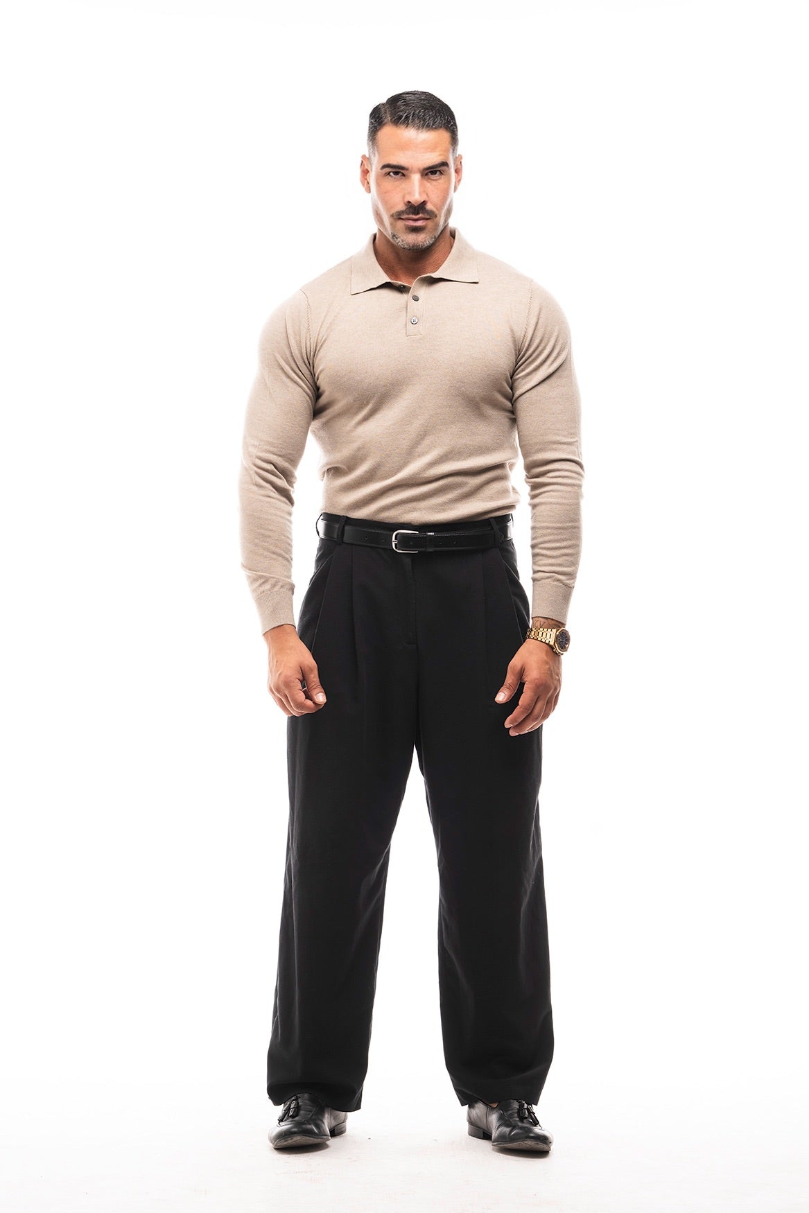 POLO PUNTO MANGA LARGA