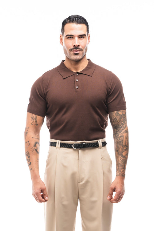 POLO PUNTO MANGA CORTA