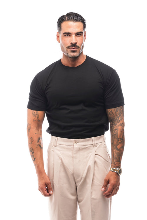 PACK CAMISETA BÁSICA SLIM FIT - NEGRA