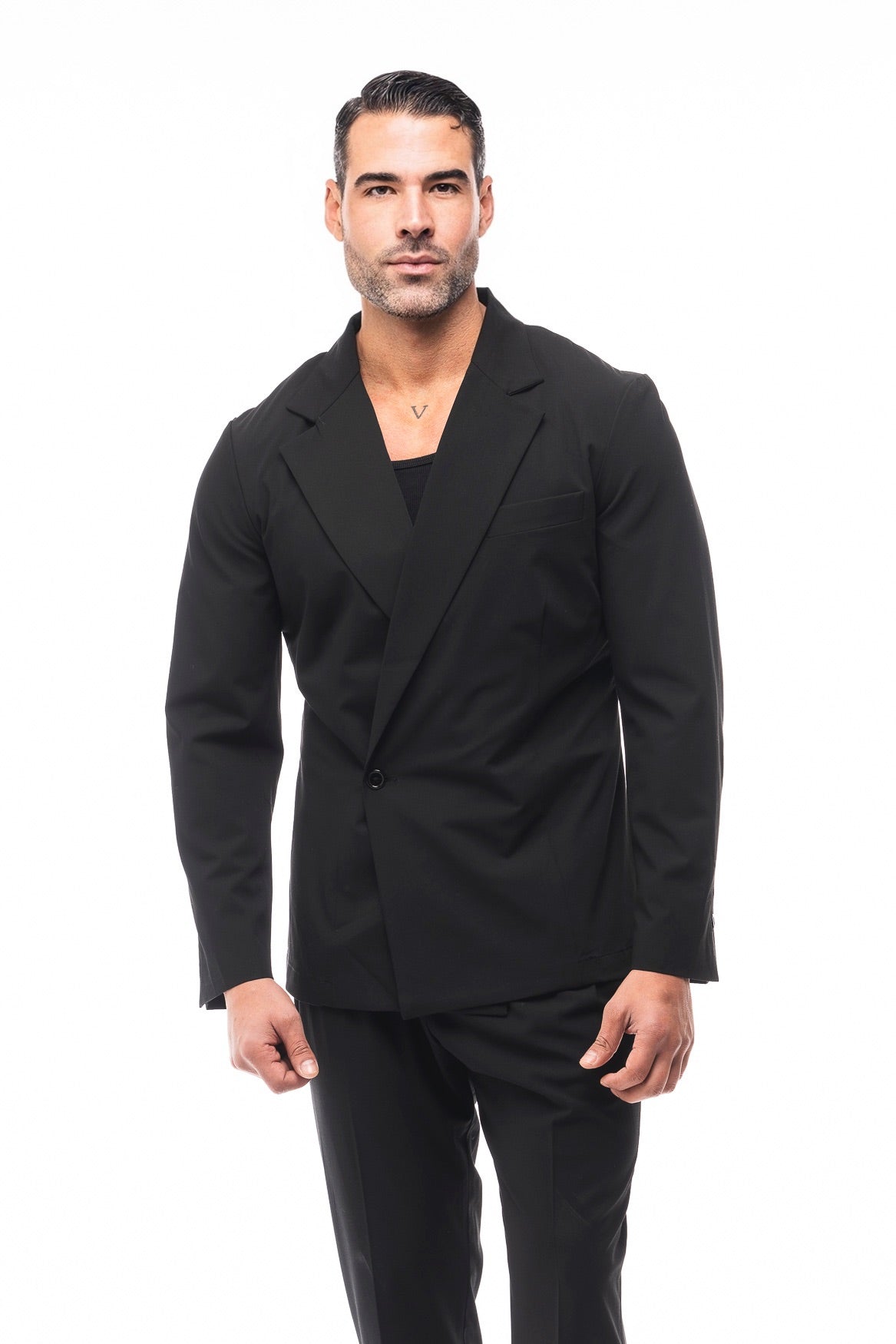TRAJE MILANO NEGRO