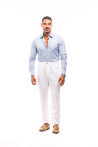 PANTALÓN LINO PINZA