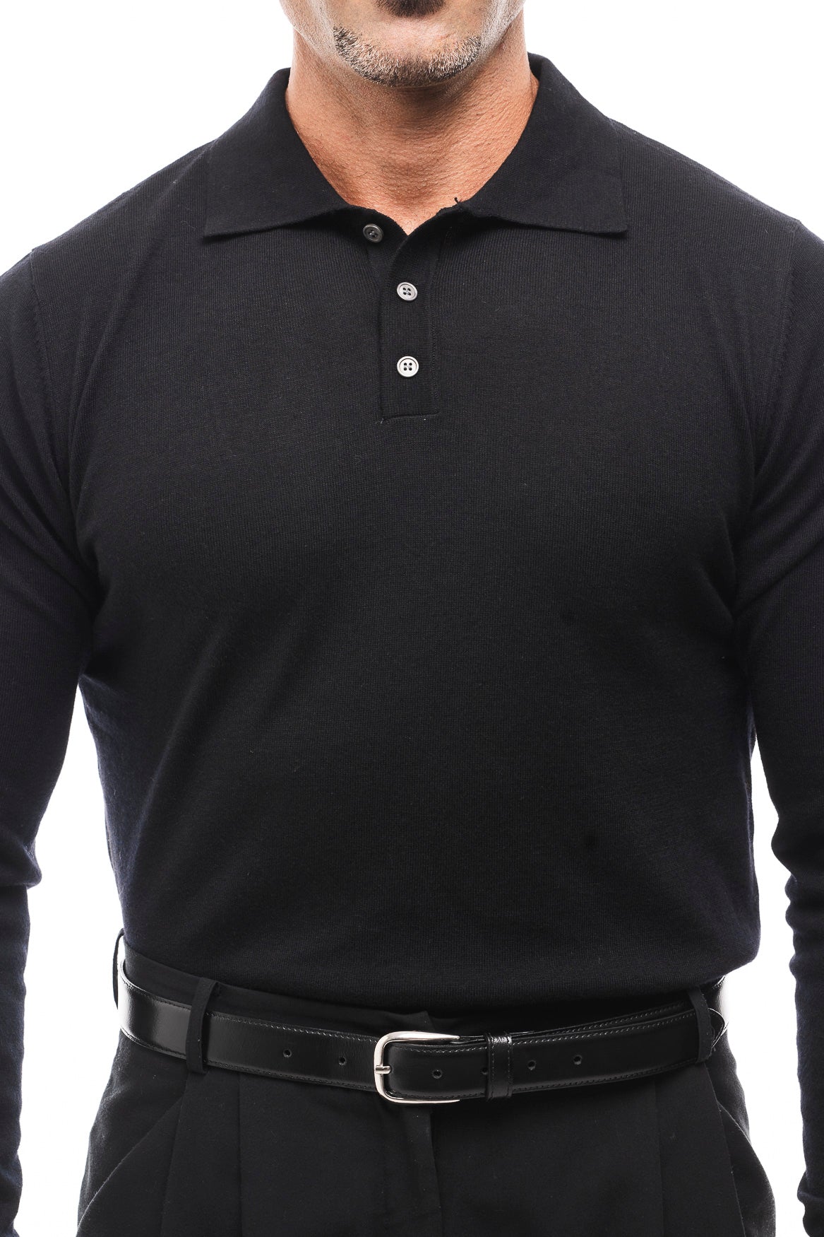 POLO PUNTO MANGA LARGA