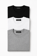 PACK 3 CAMISETAS BÁSICAS SLIM FIT