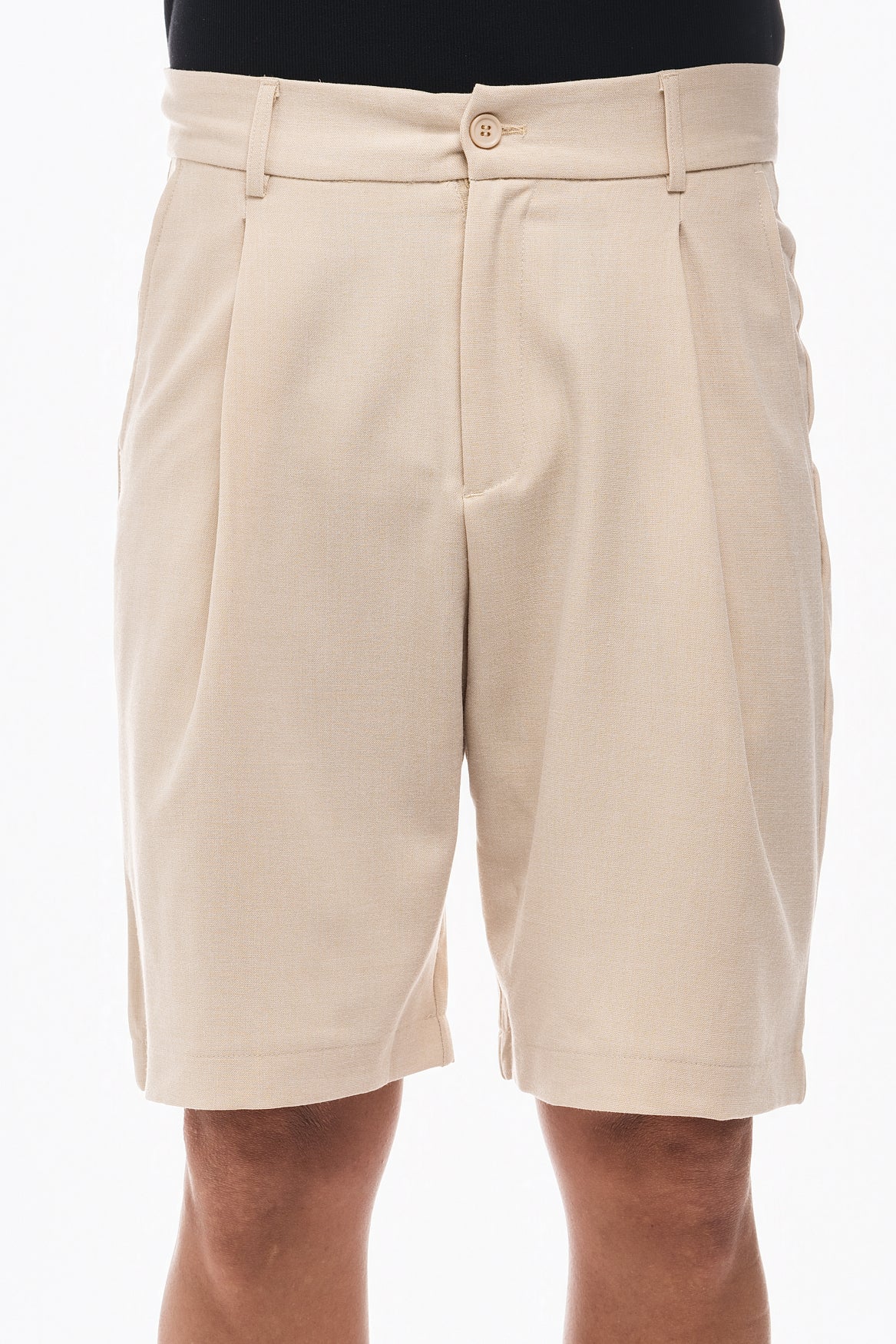 PANTALÓN BERMUDA PINZAS