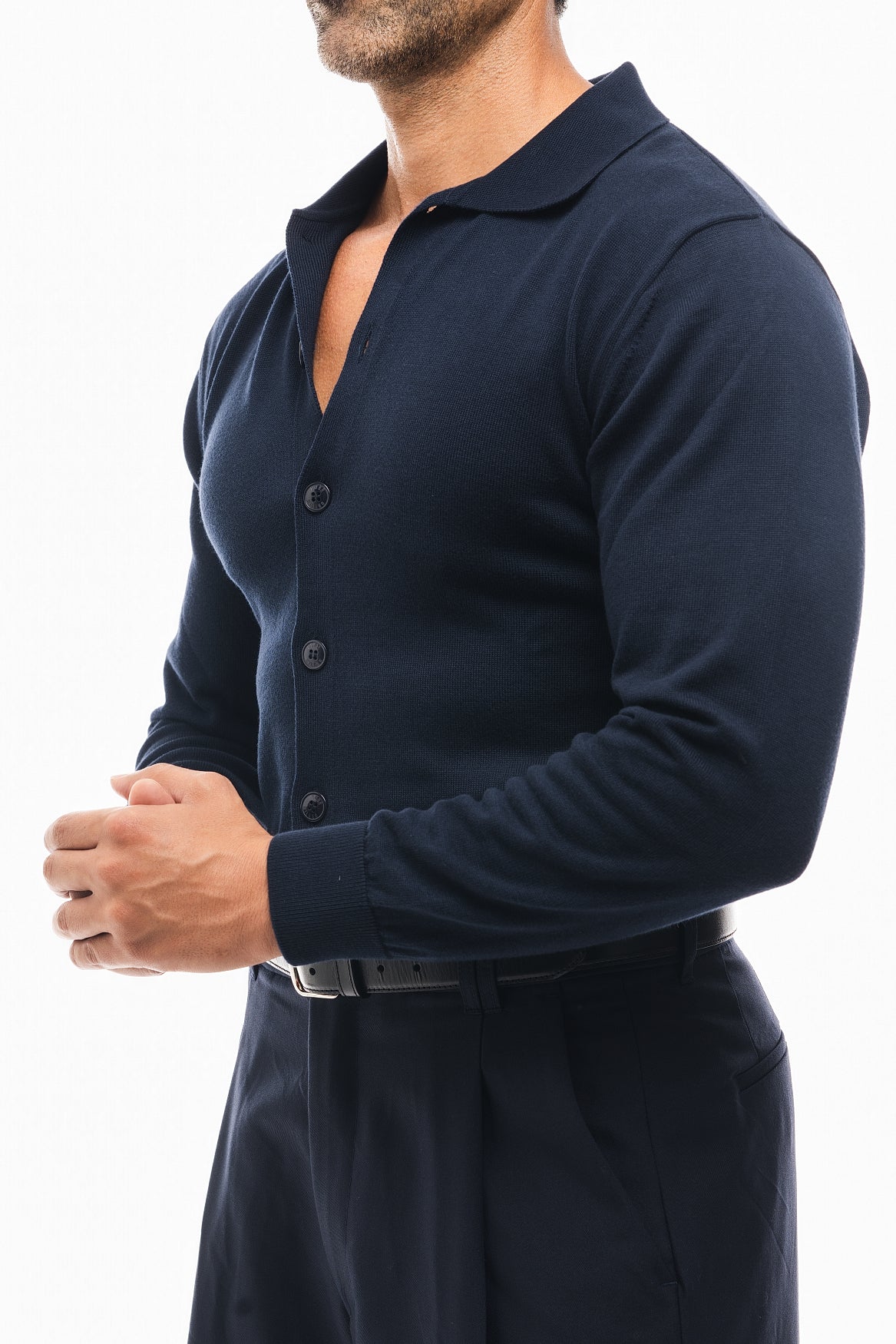 CAMISA PUNTO MANGA LARGA