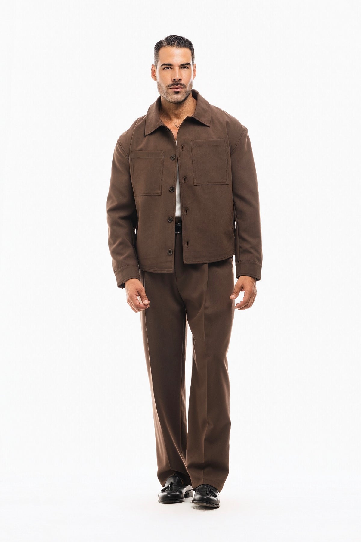 CONJUNTO BAGGY LIMITED MARRÓN