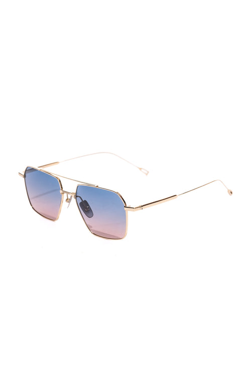 GAFAS DE SOL TITANIO/MONTURA ORO