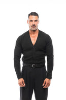 CÁRDIGAN LANA CUELLO PICO