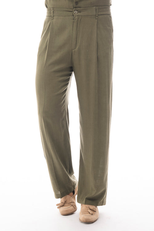 PANTALÓN LINO PINZAS