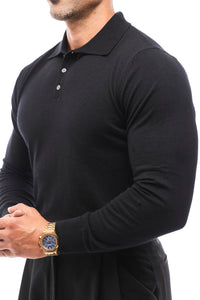 POLO PUNTO MANGA LARGA