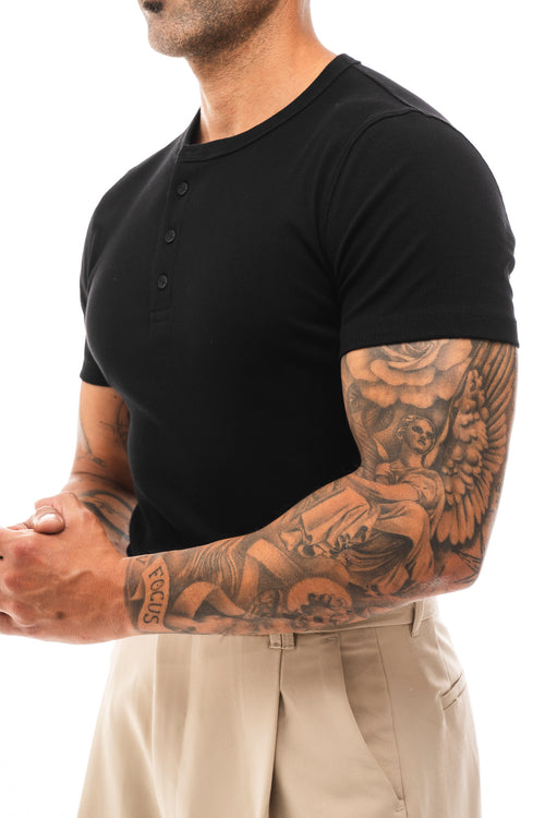CAMISETA HENLEY CANALÉ