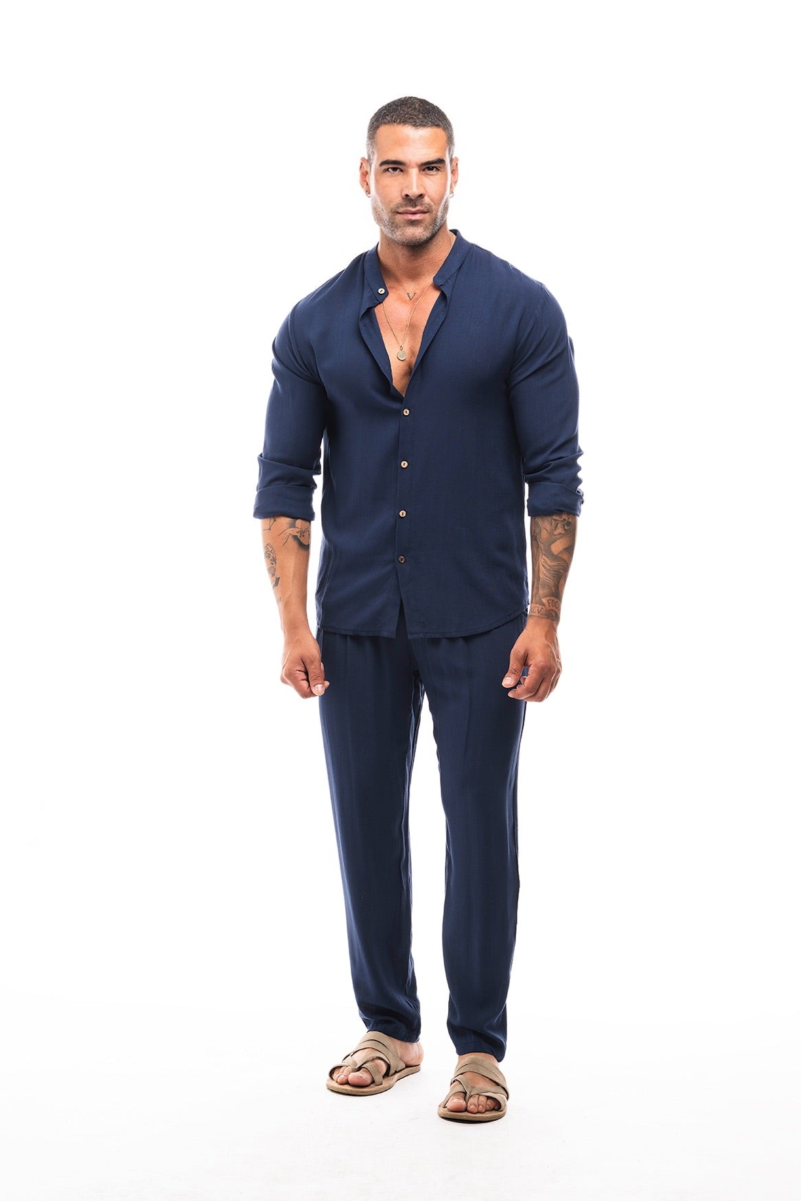 CONJUNTO PORTOFINO - AZUL MARINO