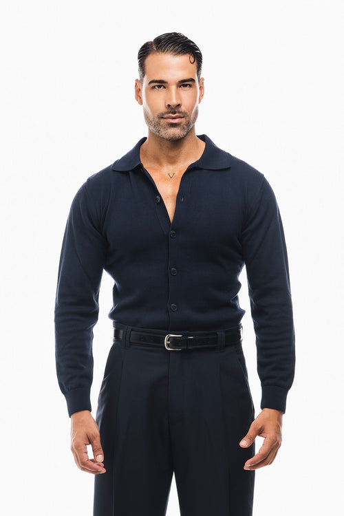 CAMISA PUNTO MANGA LARGA