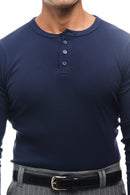 CAMISETA HENLEY CANALÉ MANGA LARGA