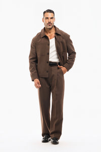 CONJUNTO BAGGY LIMITED MARRÓN
