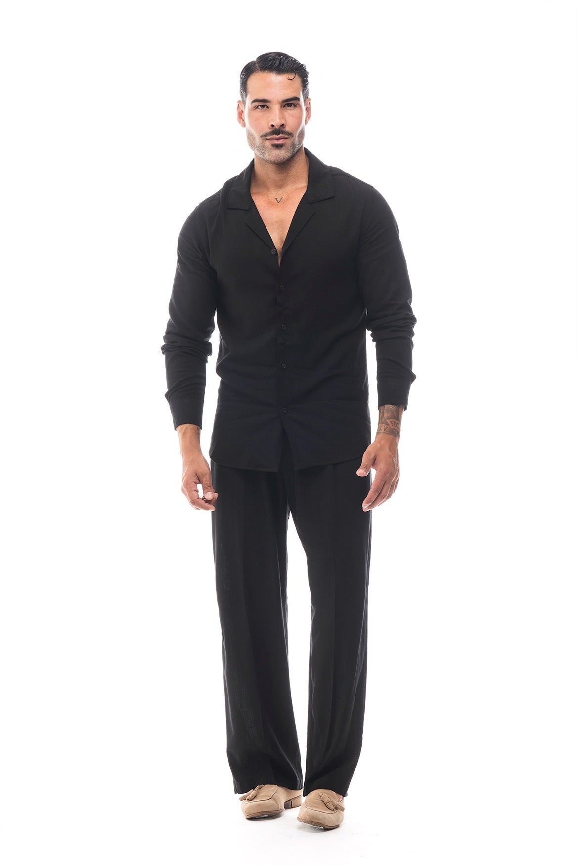 CONJUNTO LINO - NEGRO