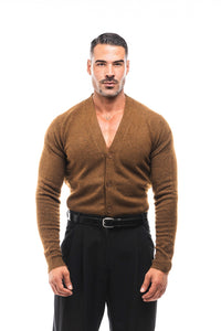 CÁRDIGAN LANA CUELLO PICO