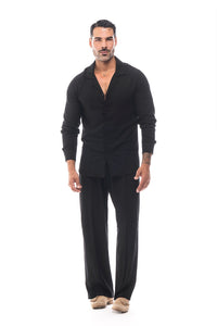 CONJUNTO LINO - NEGRO