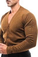 CÁRDIGAN LANA CUELLO PICO