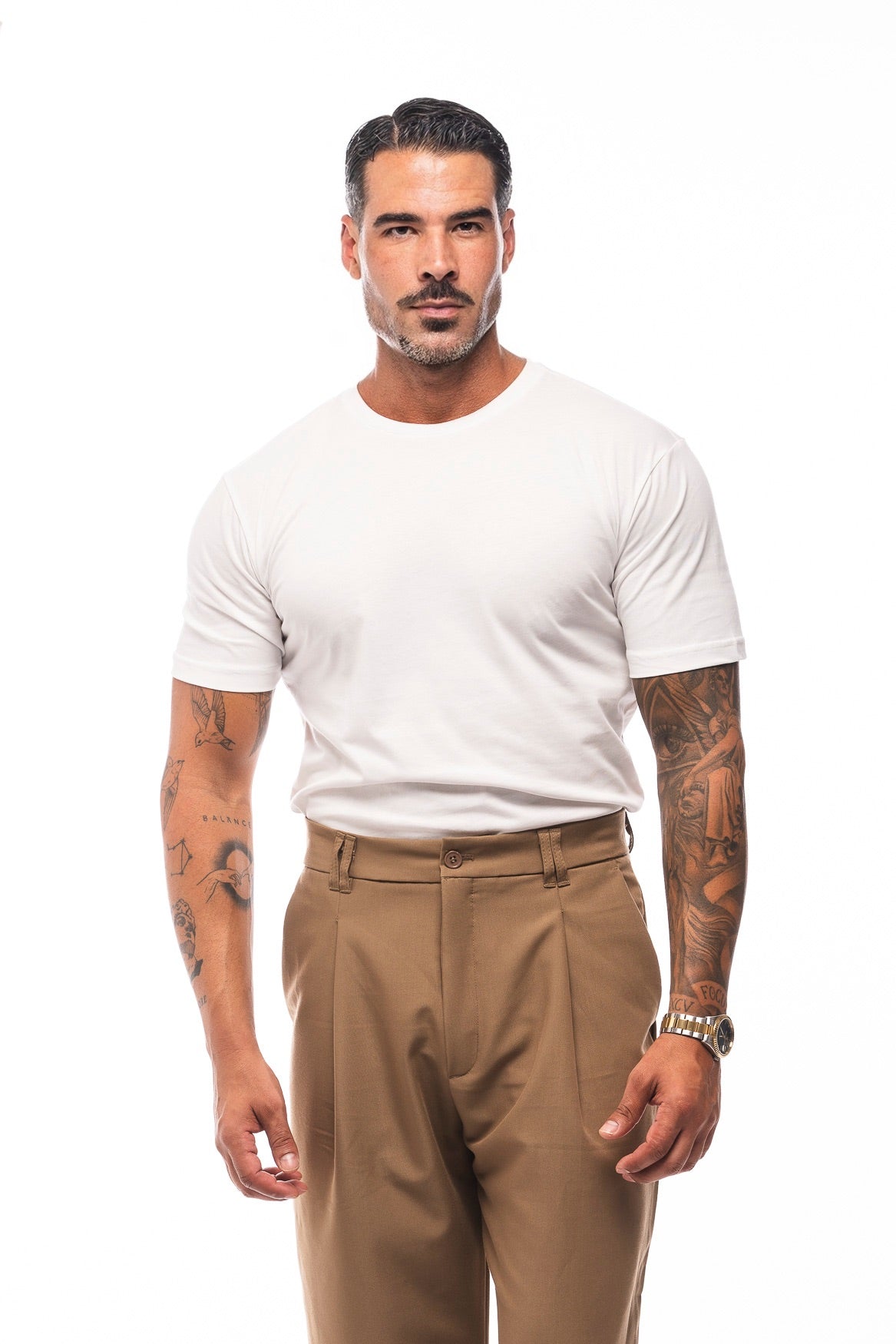 PACK CAMISETA BÁSICA SLIM FIT - BLANCA Y NEGRA