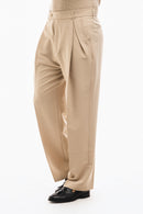 Pantalon baggy à double pince