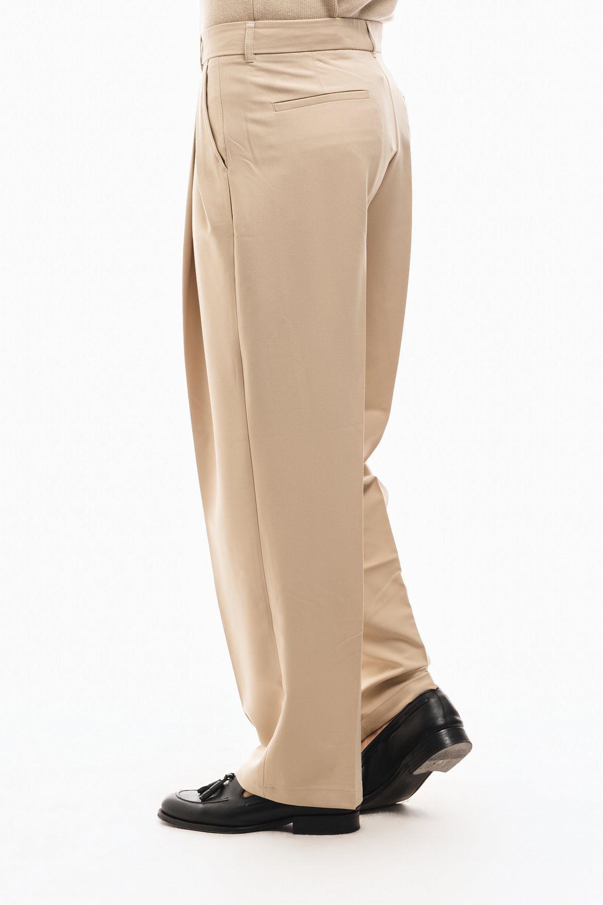 Pantalon baggy à double pince
