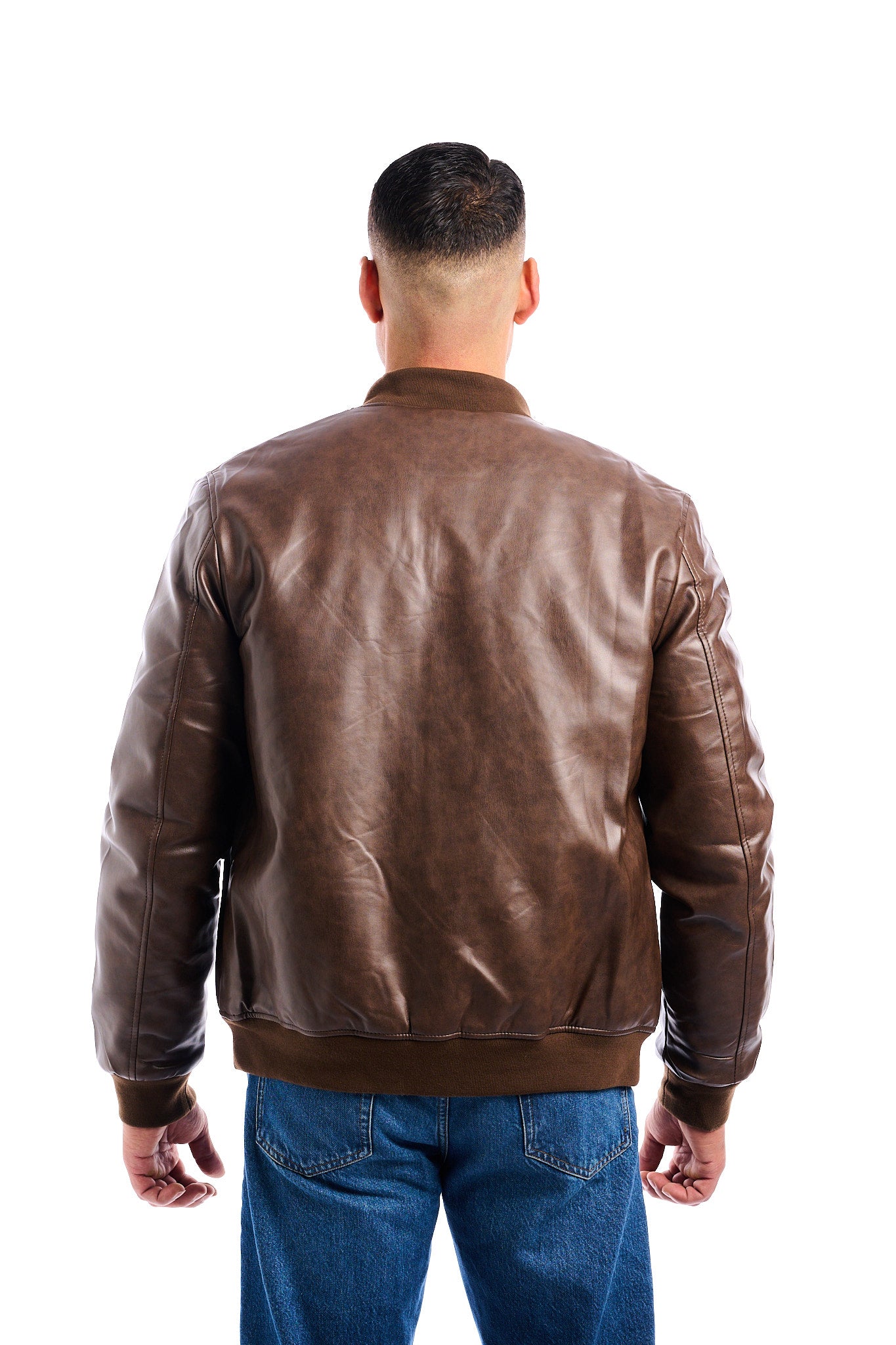 CHAQUETA BOMBER PIEL