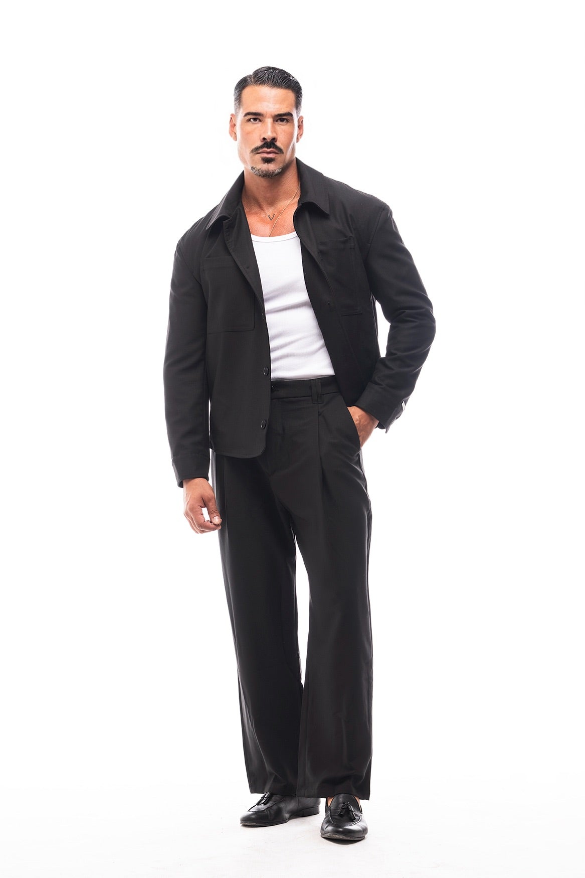 CONJUNTO BAGGY NEGRO