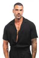 CAMISA MANGA CORTA VISCOSA