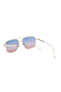 GAFAS DE SOL TITANIO/MONTURA ORO